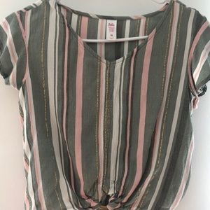 Justice girls size 10 blouse